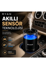 Araç İçi Difüzör Akıllı Oto Koku Makinesi Nano Mist 7 Renk Led Yedek Kartuşlu - Görsel 4