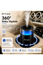 Araç İçi Difüzör Akıllı Oto Koku Makinesi Nano Mist 7 Renk Led Yedek Kartuşlu - Görsel 7