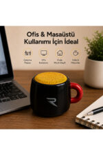 Mini Bluetooth Hoparlör Taşınabilir Kablosuz Speaker Kahve Kupa Tasarımlı - Görsel 4