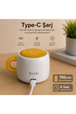 Bluetooth Hoparlör Taşınabilir Kablosuz Speaker Kahve Kupa Tasarımlı SoundCup RY-SC01 - Görsel 5
