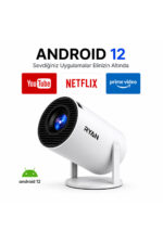 Akıllı Mini Projektör Ev Sinema Projeksiyon Cihazı 2GB RAM 16GB ROM HY300 Pro - Görsel 3