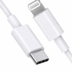USB-C to Lightning Kablo 1 Metre Beyaz iPhone 14 13 12 11 SE X 8 Uyumlu Type-C Lightning Şarj ve Veri Kablosu