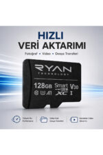 128GB Micro SD Hafıza Kartı U3 V30 A1 SDXC 4K Video Destekli Yüksek Hızlı Telefon Kamera Drone Hafıza Kartı - Görsel 6