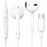 Type-C Kulaklık USB-C Mikrofonlu Kablolu Kulak İçi Kulaklık iPhone 15 16 17 Uyumlu