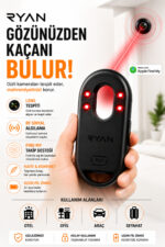 Akıllı Eşya Bulucu Find My Destekli Smart Tag Gizli Kamera Dedektörü Anti-Loss Konum Takipli - Görsel 5