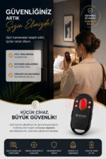 Akıllı Eşya Bulucu Find My Destekli Smart Tag Gizli Kamera Dedektörü Anti-Loss Konum Takipli - Görsel 7