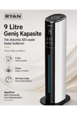 Ultrasonik Hava Nemlendirici 9 Litre Wi-Fi Kontrollü Uzaktan Kumandalı Sessiz Buhar Makinesi RYN-SH09W - Görsel 3
