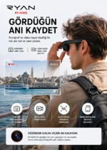 Kameralı Akıllı Güneş Gözlüğü Yapay Zeka Destekli 8MP Kameralı Anlık Çeviri Bluetooth Sesli Asistan Fotoğraf Video RY-AIG02 - Görsel 5