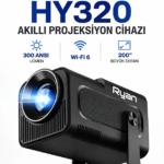 Akıllı Mini Projektör Ev Sinema Projeksiyon Cihazı 2GB RAM 16GB ROM HY320