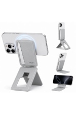 MagSafe Cüzdan Kartlık Güçlü Manyetik Standlı Telefon Kartlığı iPhone Uyumlu Deri Cüzdan