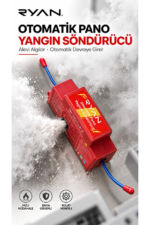 Elektrik Panosu Otomatik Yangın Söndürücü Isı Tetiklemeli Aerosol Elektrik Panosu Yangın Söndürme Cihazı - Görsel 4