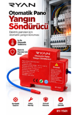 Elektrik Panosu Otomatik Yangın Söndürücü Isı Tetiklemeli Aerosol Elektrik Panosu Yangın Söndürme Cihazı - Görsel 3
